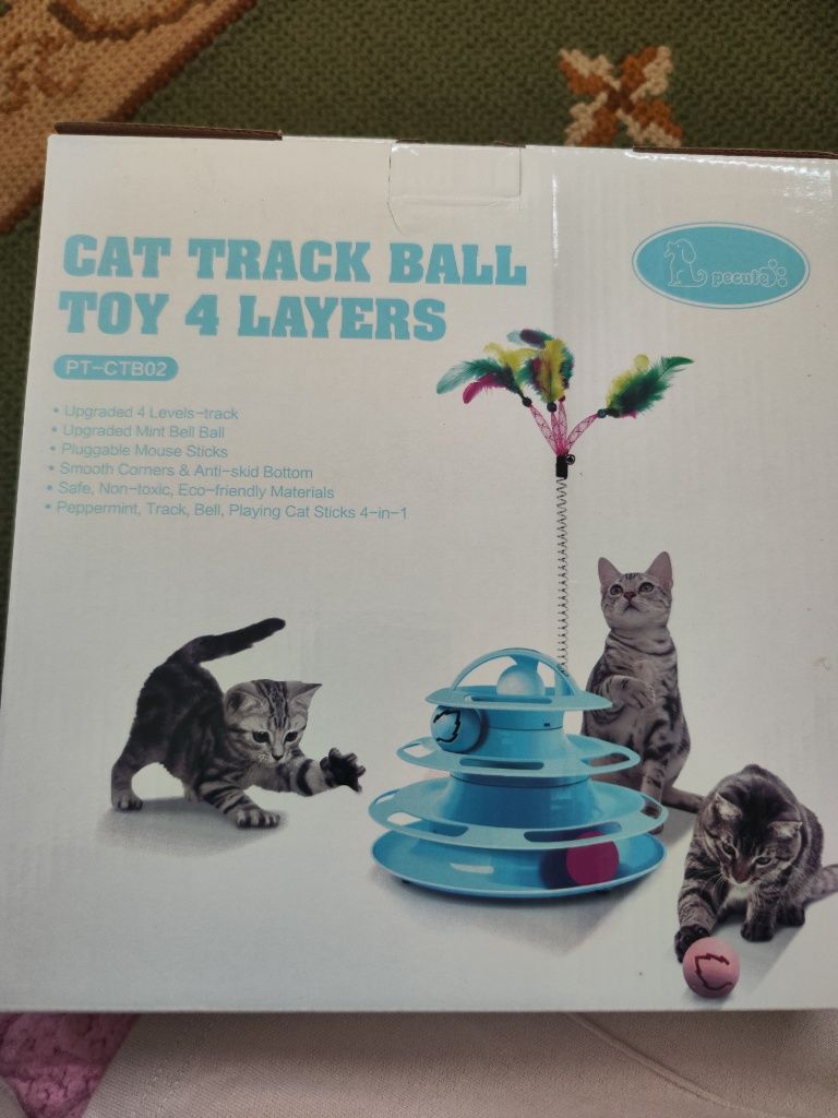 Brinquedo para gatos com bolas