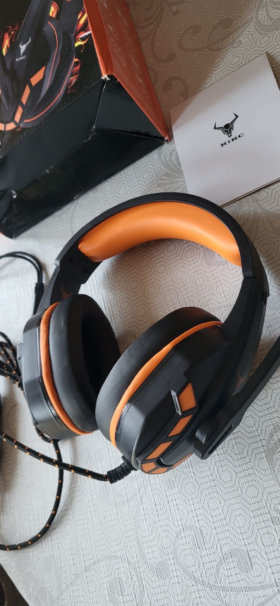 Nowe SŁUCHAWKI PS-4 gamingowe z mikrofonem KIKC PRO!
-Lekkie i bardzo