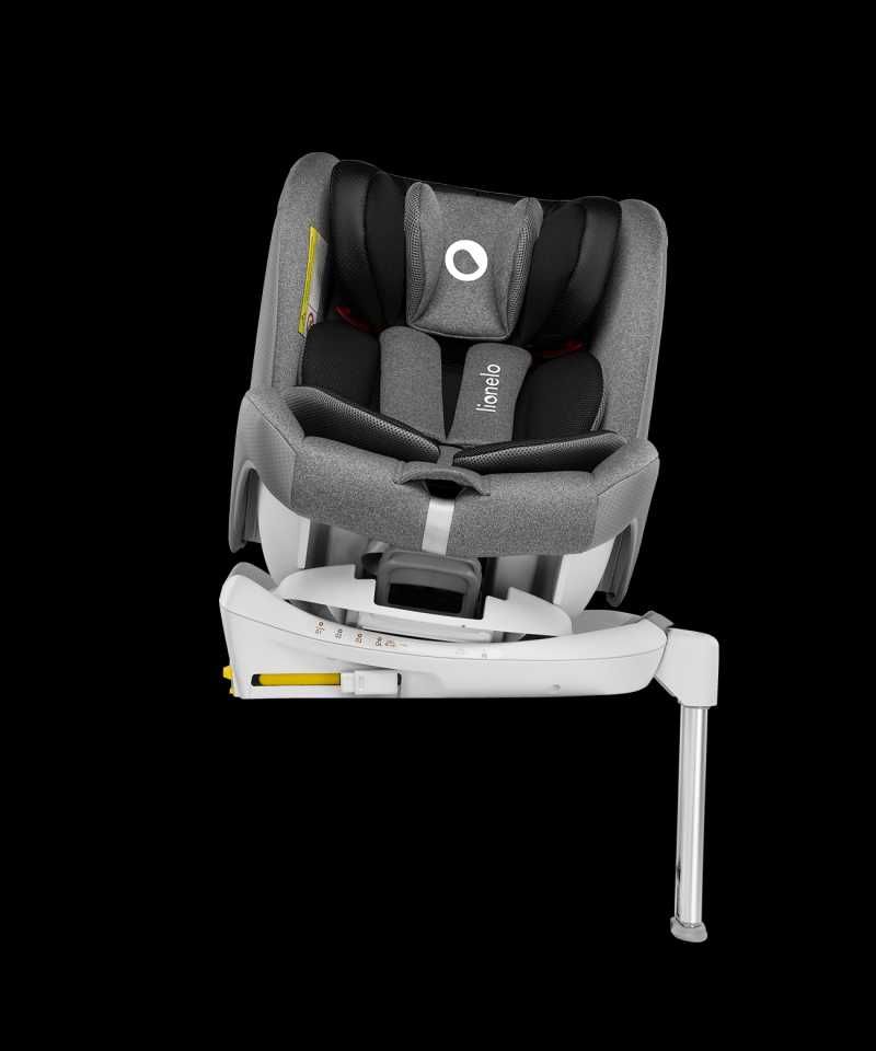 FOTELIK SAMOCHODOWY LIONELO BRAAM 0-36kg Isofix + Noga Stabilizująca