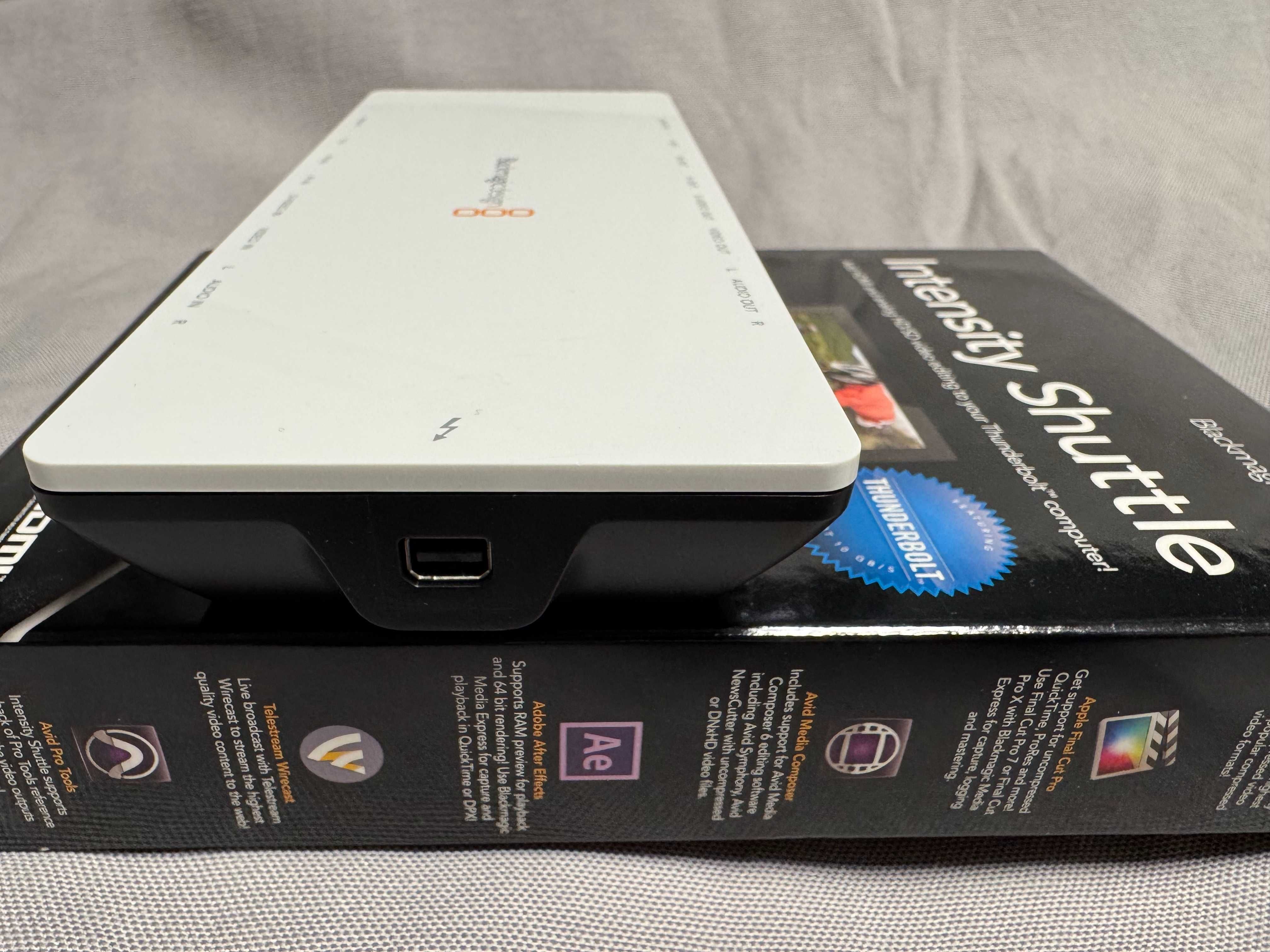 Blackmagic Design Intensity Shuttle Thunderbolt - zgrywanie VHS
