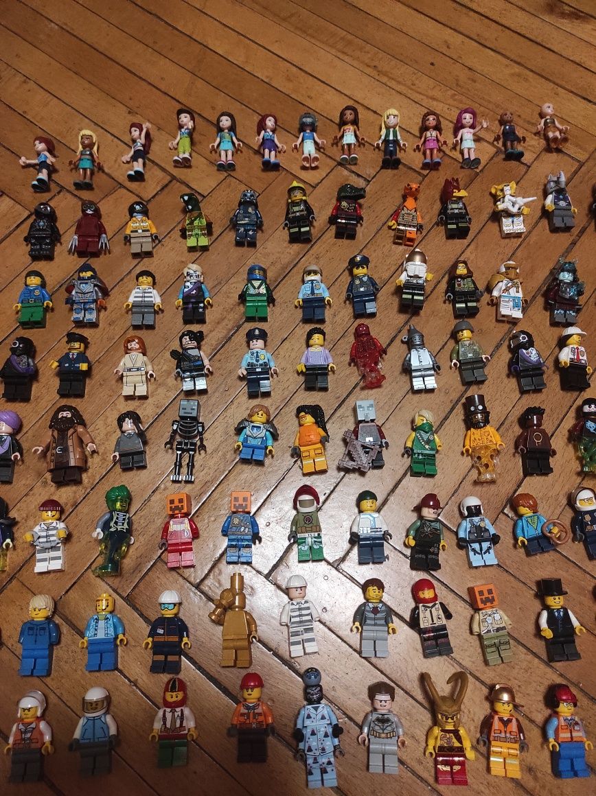 Конструктор LEGO-лего фигурки человечки
