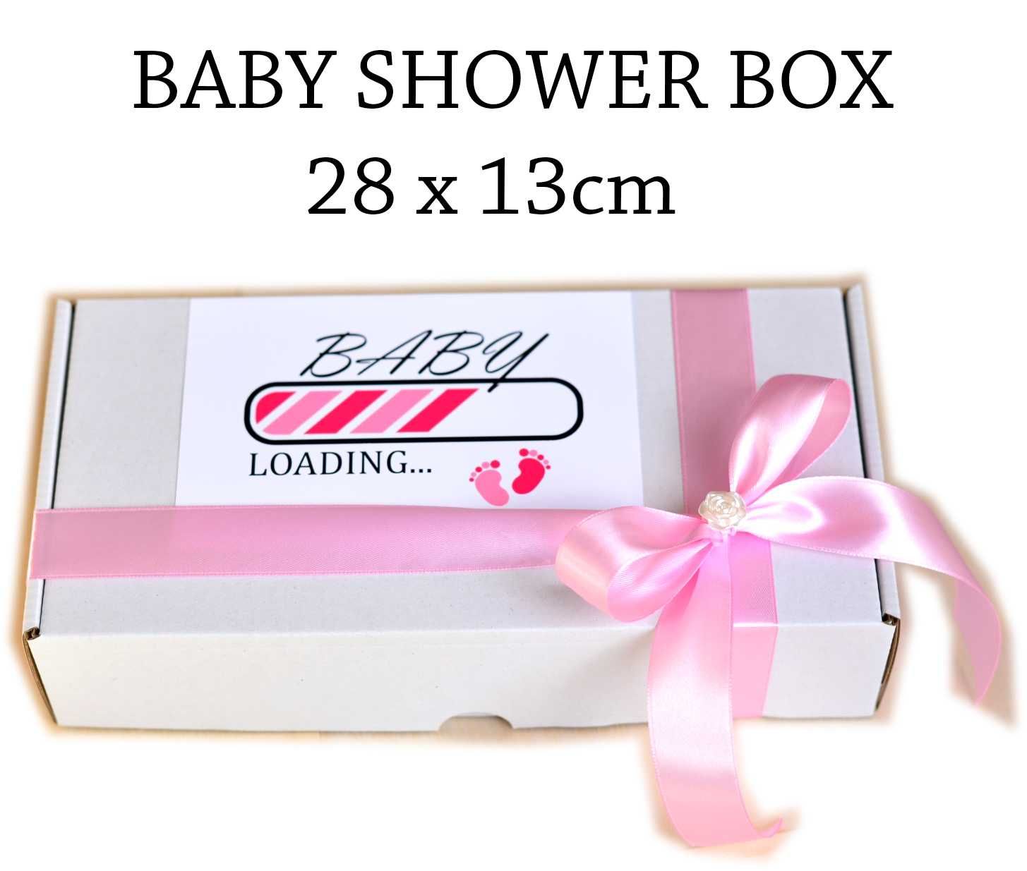 BOX prezent na BABY shower w SUPER CENIE