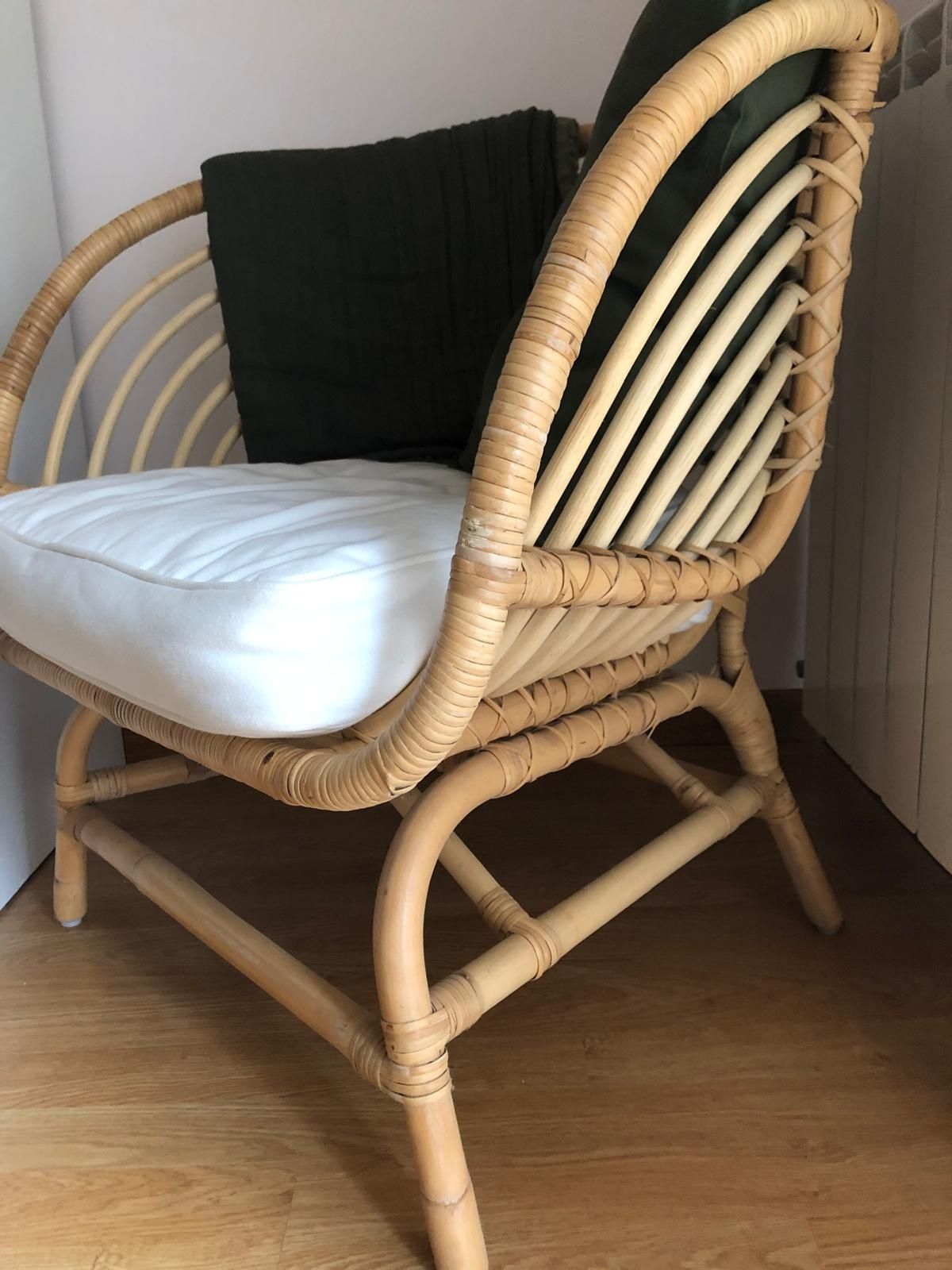 Cadeira/Poltrona em Verga BUSKBO IKEA