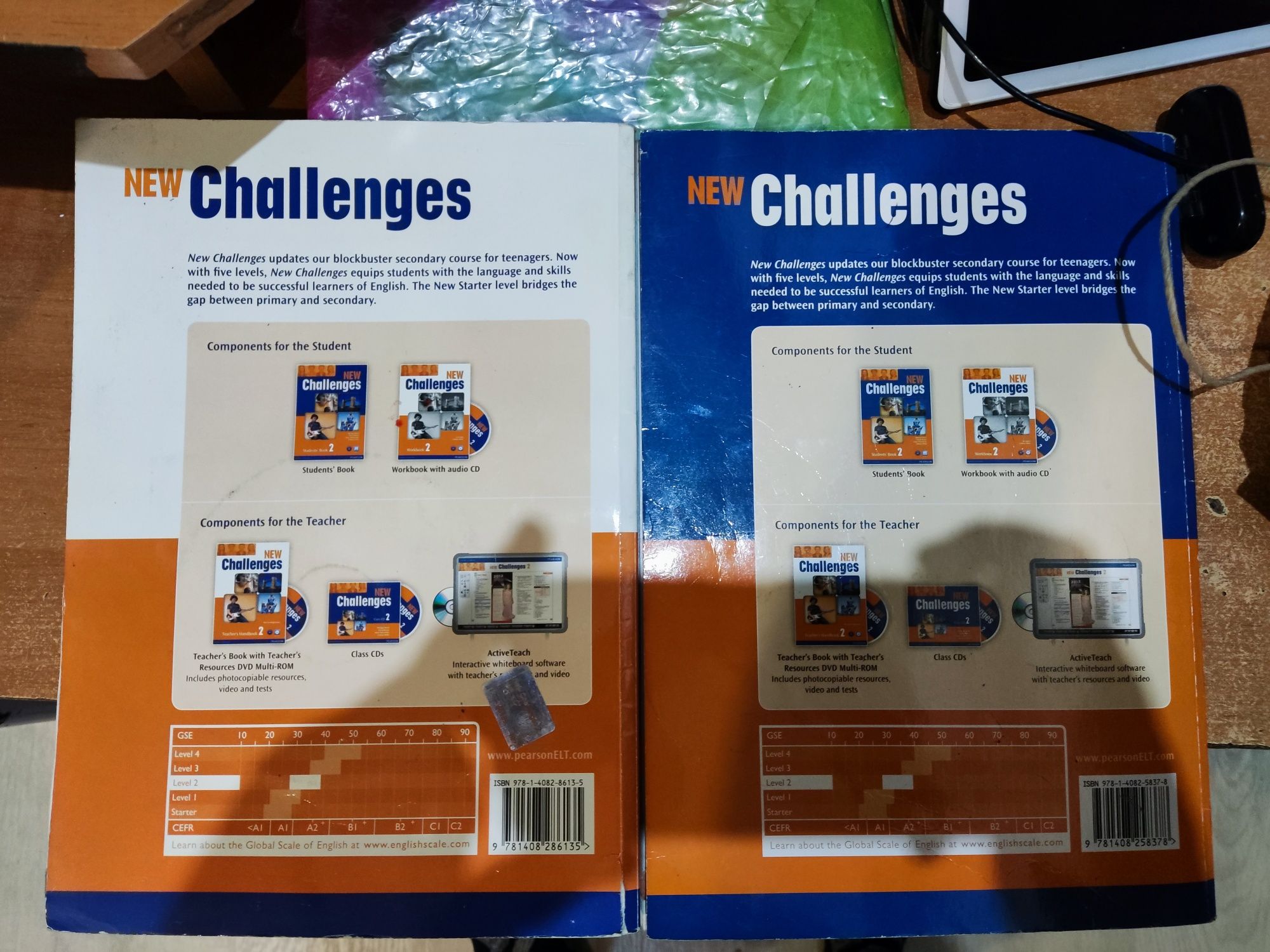 New Challenges 2. Student's Book + Workbook +CD