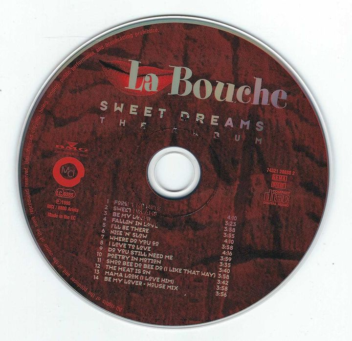 CD La Bouche - Sweet Dreams (1995) (BMG)