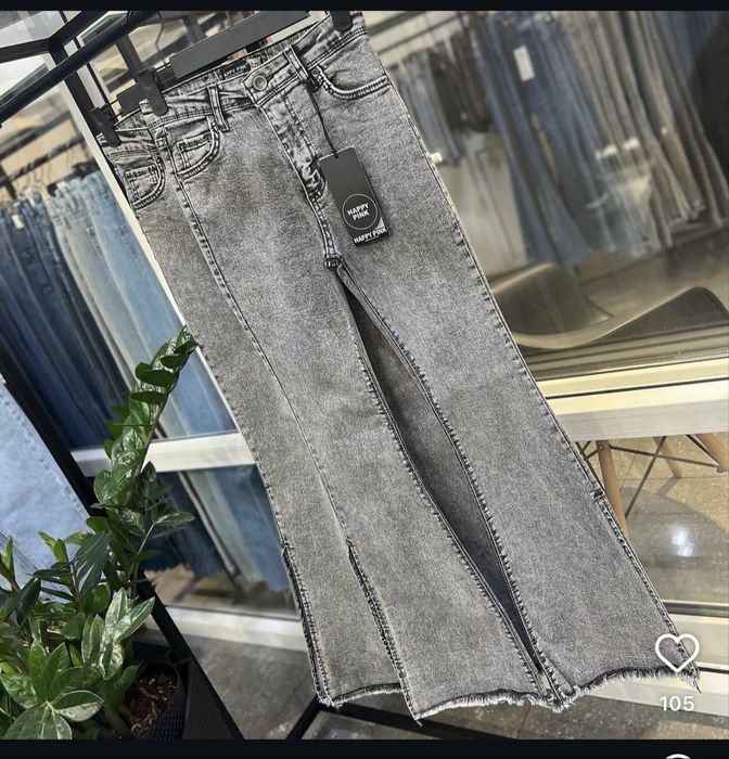 Продам жіночі джинси, сірого кольору