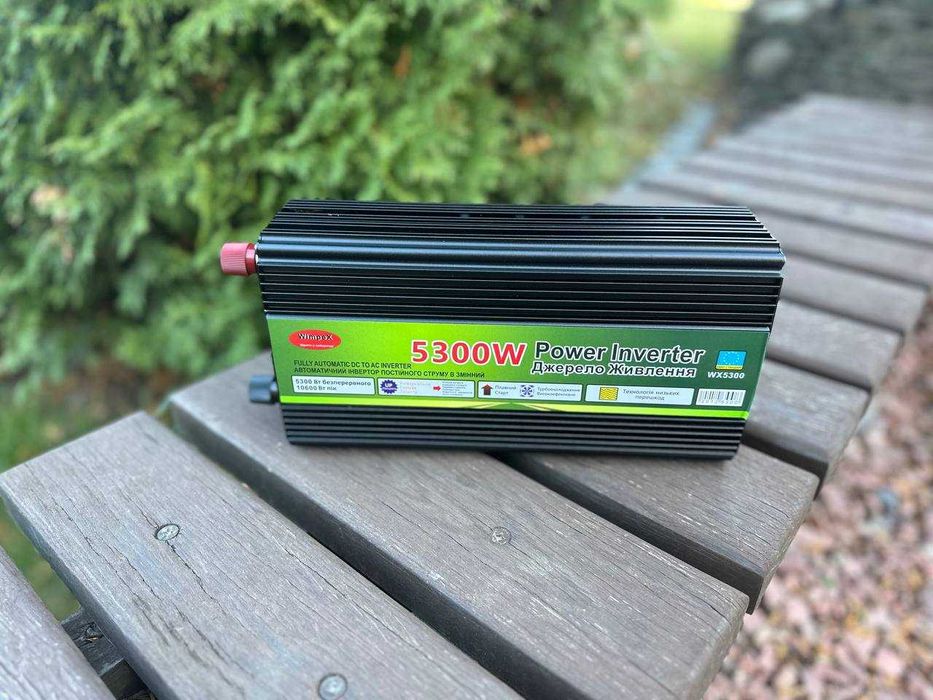 ‼️ Преобразователь тока 24в 5300ватт. Перетворювач 24v 5300w. Інвертор