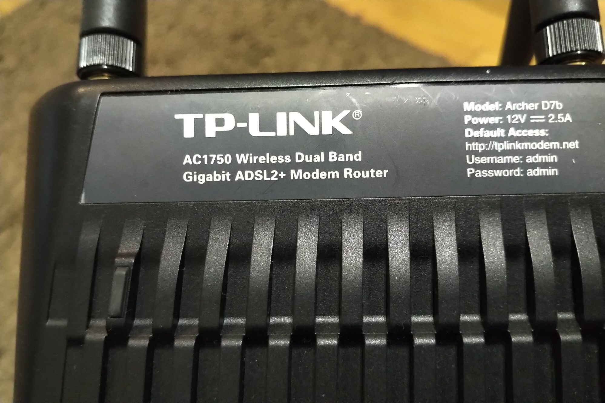 Tp-link archer D7b ac1750 router wi fi