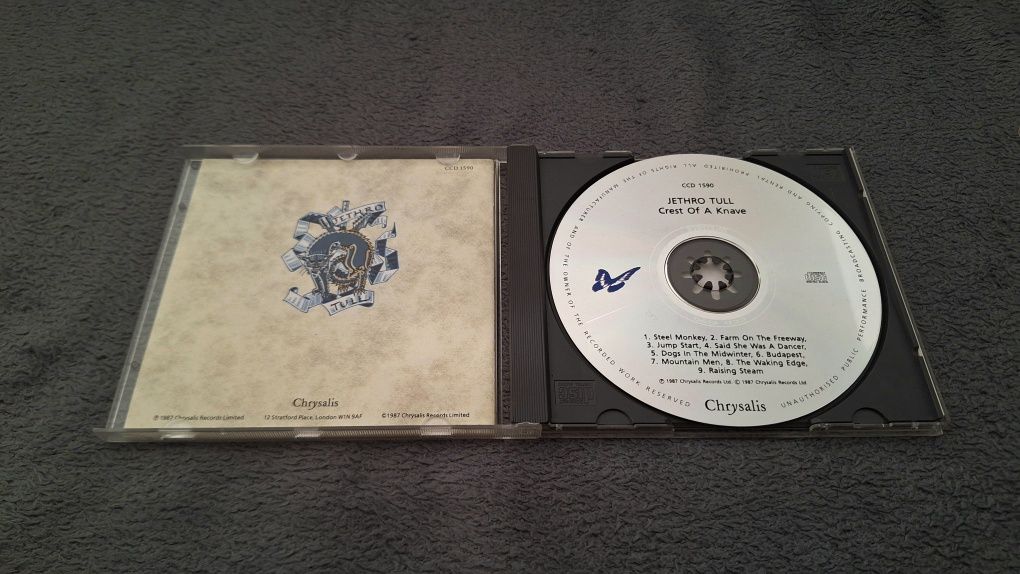 Jethro Tull-Crest of A Knave CD