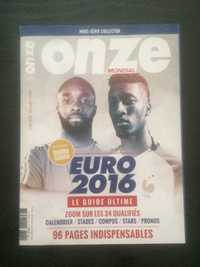 Futebol - Revista Onze - euro 2016 - Para Colecionadores