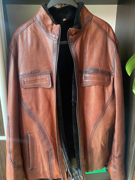 Куртка кожаная,оригинал