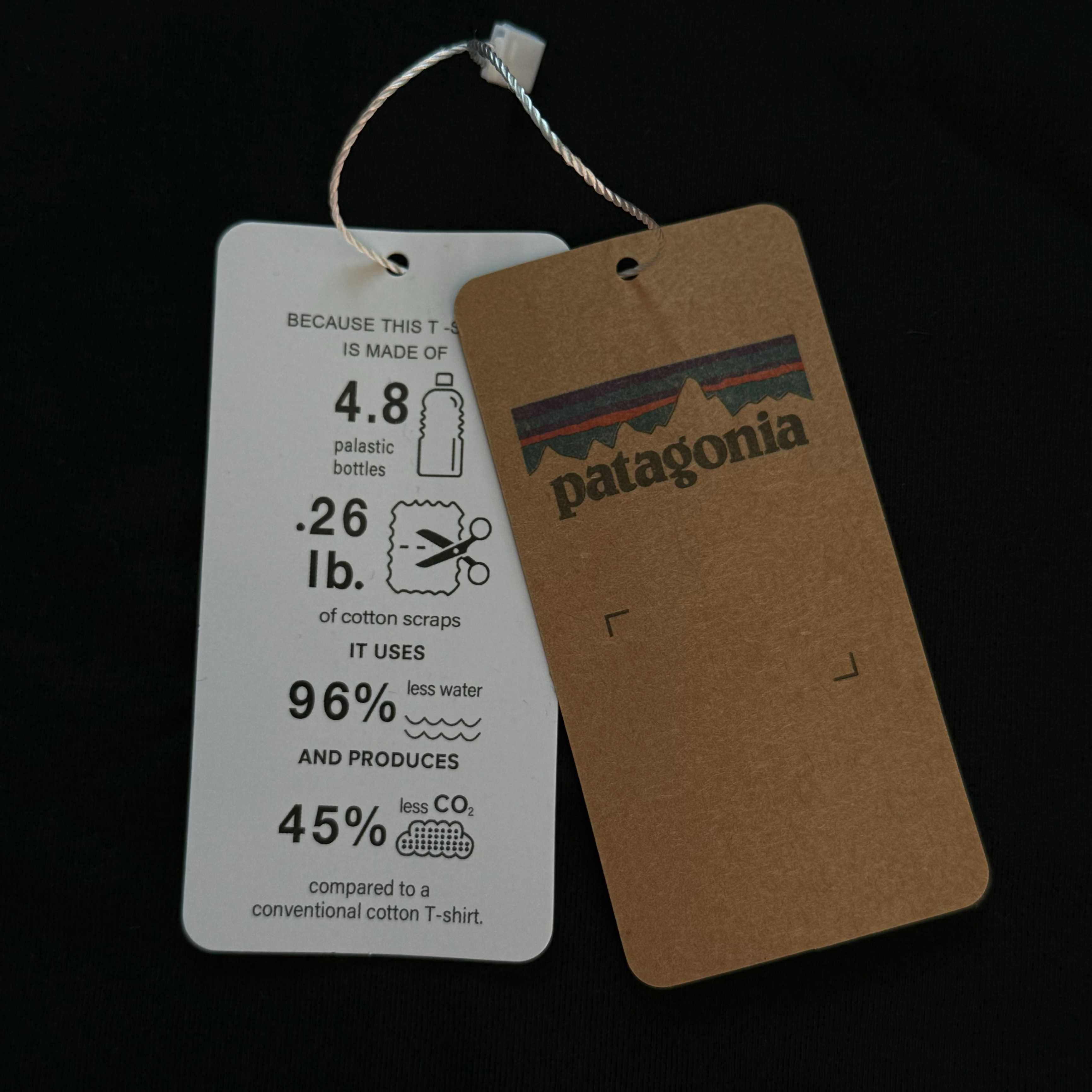 Футболка Patagonia Ventur Calif Usa(S, M, L) у чорному кольорі.