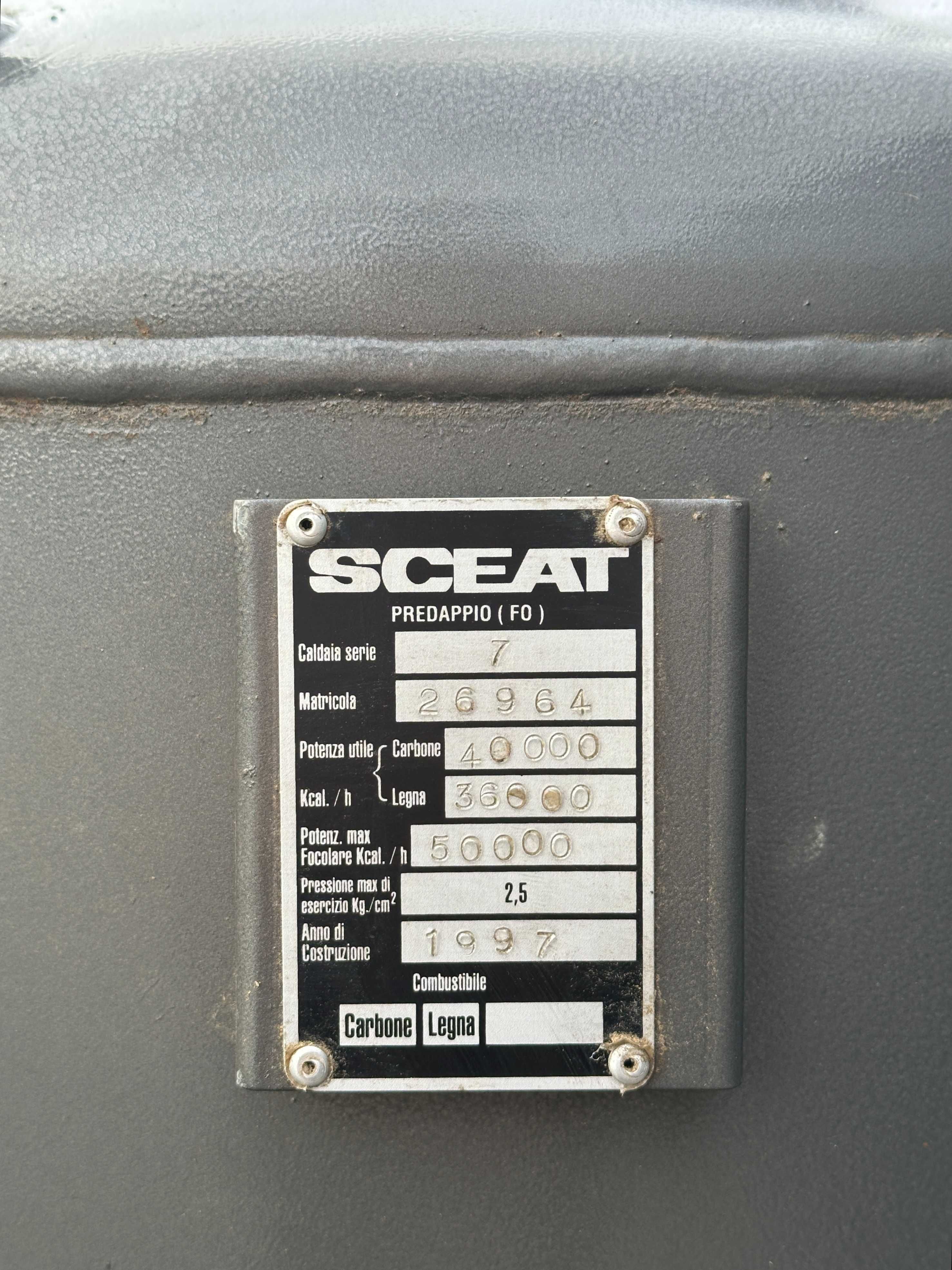 Kocioł z płaszczem wodnym SCEAT 46 kW (1264)