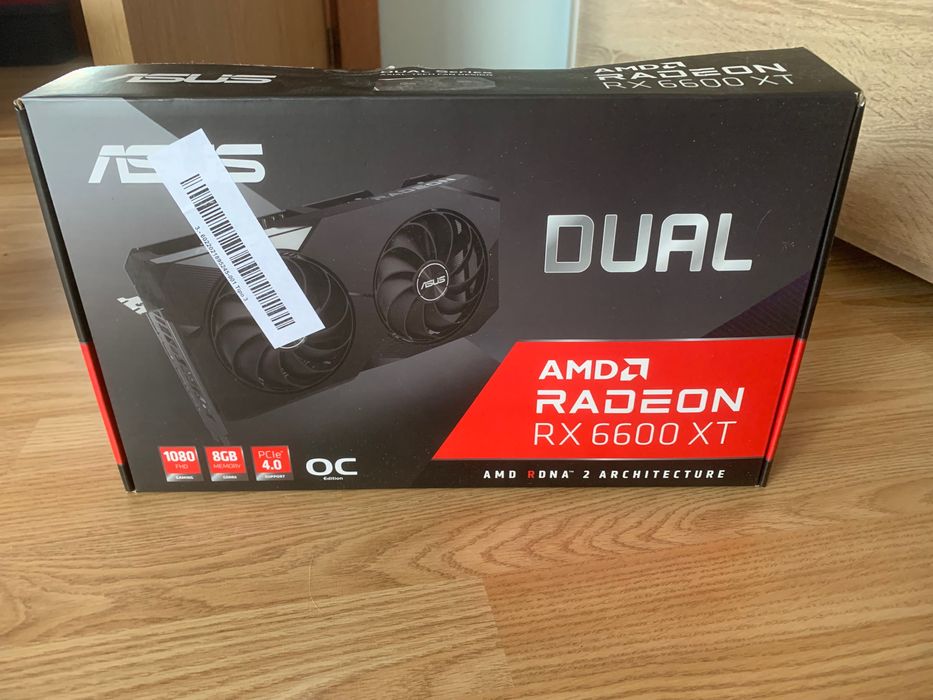 Placa Gráfica / Asus dual amd raiden 6600xt