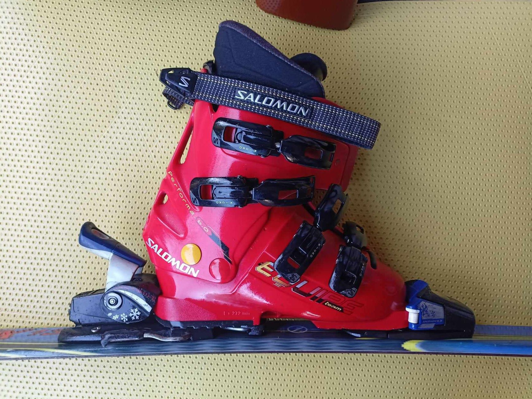 Buty narciarskie Salomon dziecięce i narty