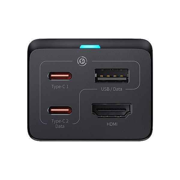 Ładowarka sieciowa GaN5 Baseus Ccgp Hub Hdmi 2x Usb-c / Usb-a / Hdmi 4