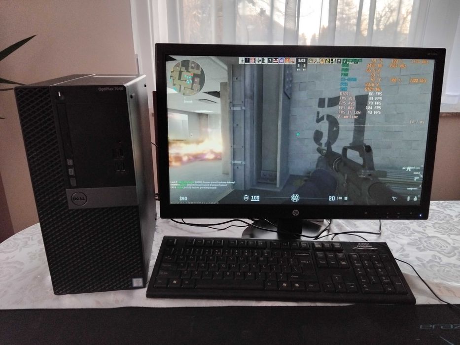 Komputer dla gracza i5-6500/16gb/GTX1050Ti 4gb/ssd 256gb/win11/CS-GO