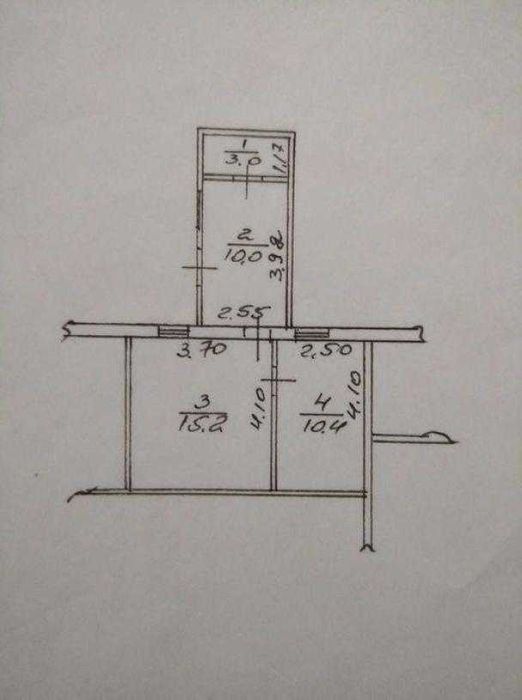 Продам двокімнатну квартиру на Баварії