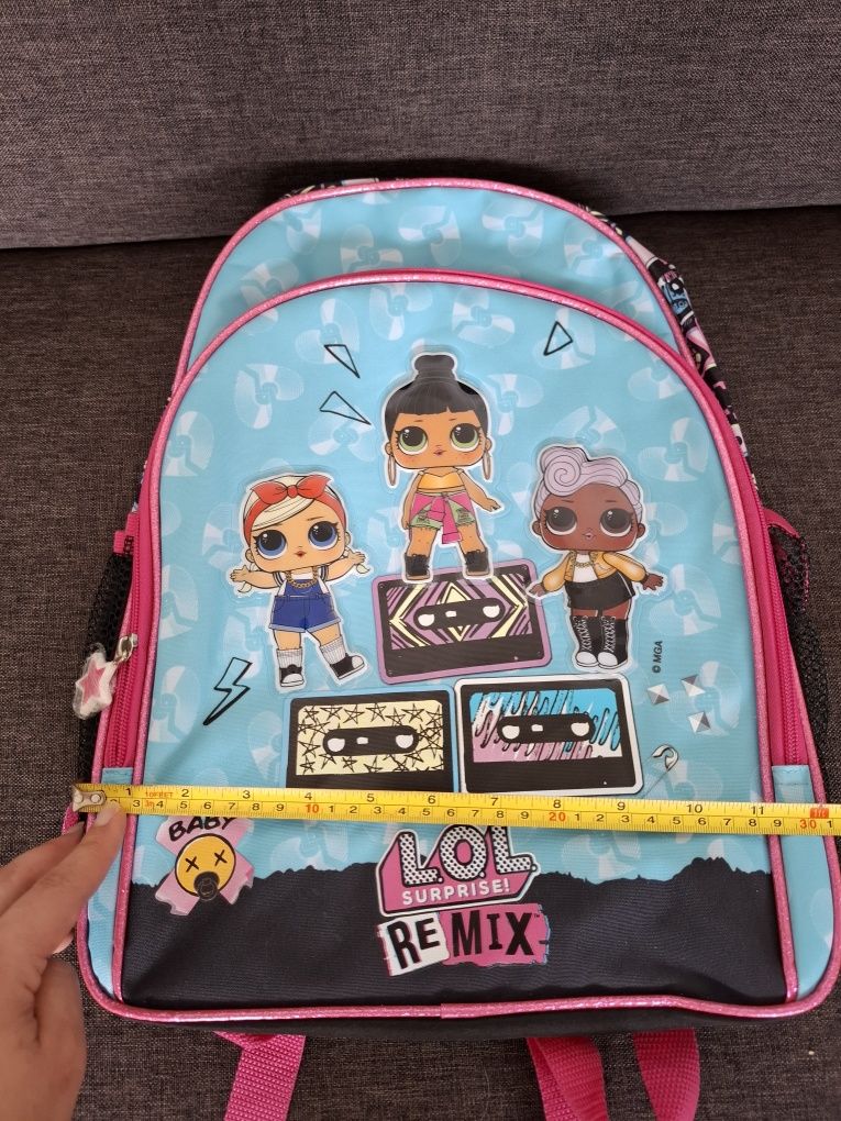 Mochila escolar LOL Music Lover Remix NOVA