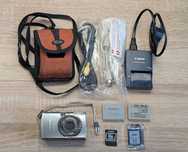 Canon IXUS 800 IS – Stylowy Cyfrowy Klasyk Retro, Vintage Look