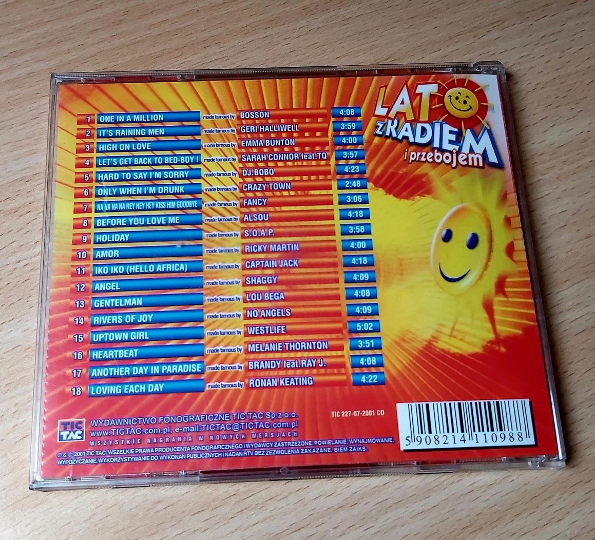 Płyta CD Lato z Radiem i przebojem 2001