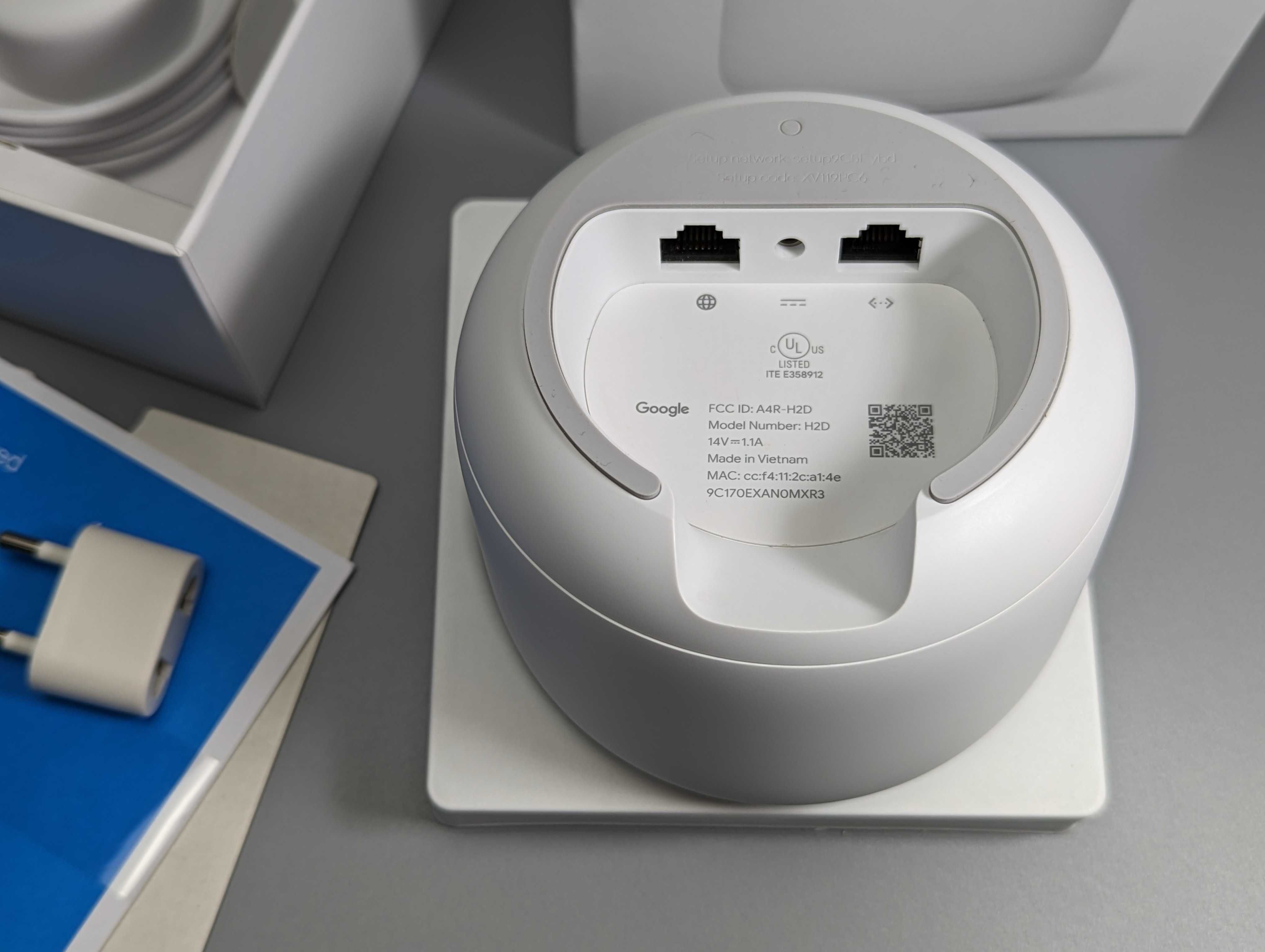 роутер Google Nest H2E WiFi Mesh AC2200 качество умный дом США
