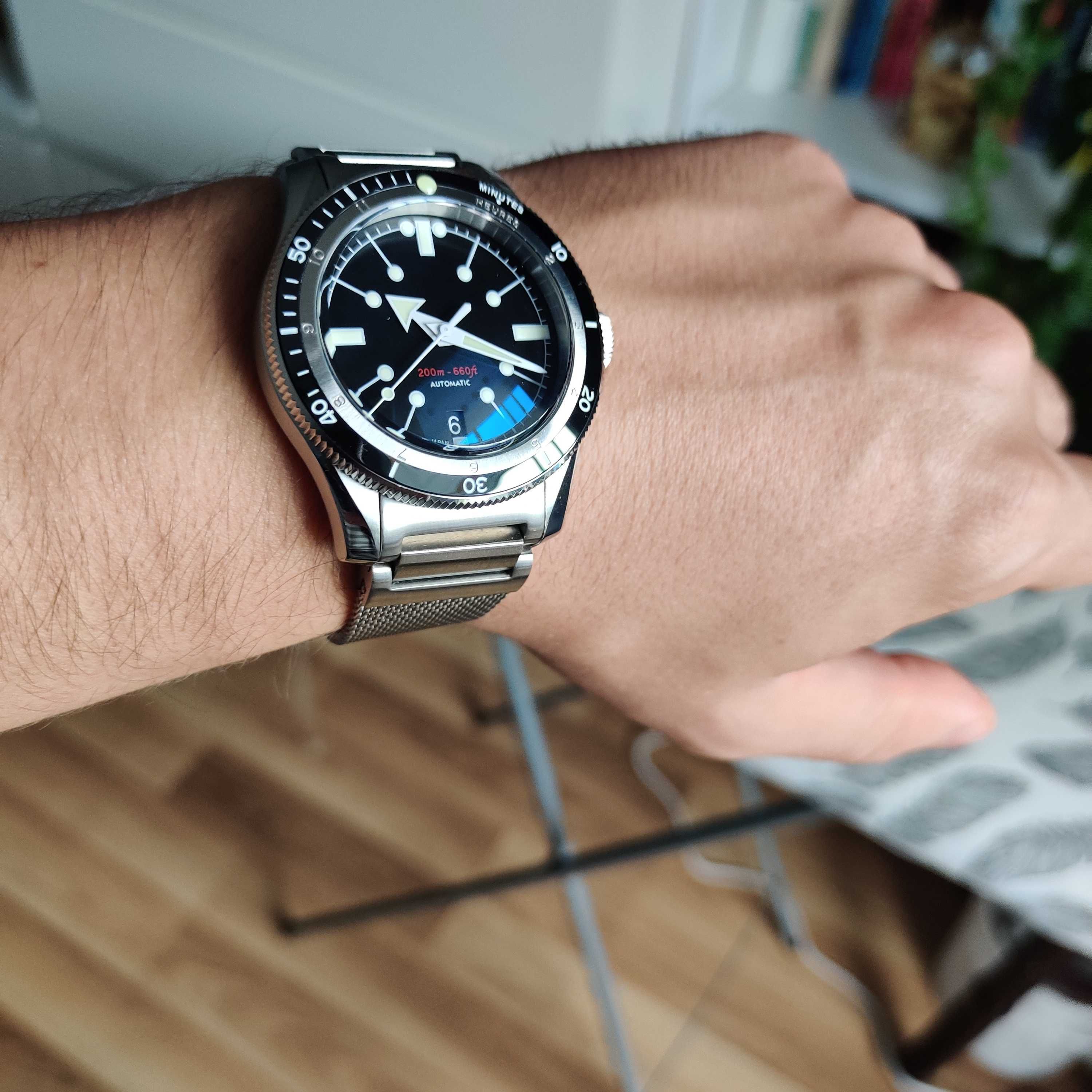 Zegarek automatyczny diver Seaknight/ Serica / Seiko / Orient / Timex
