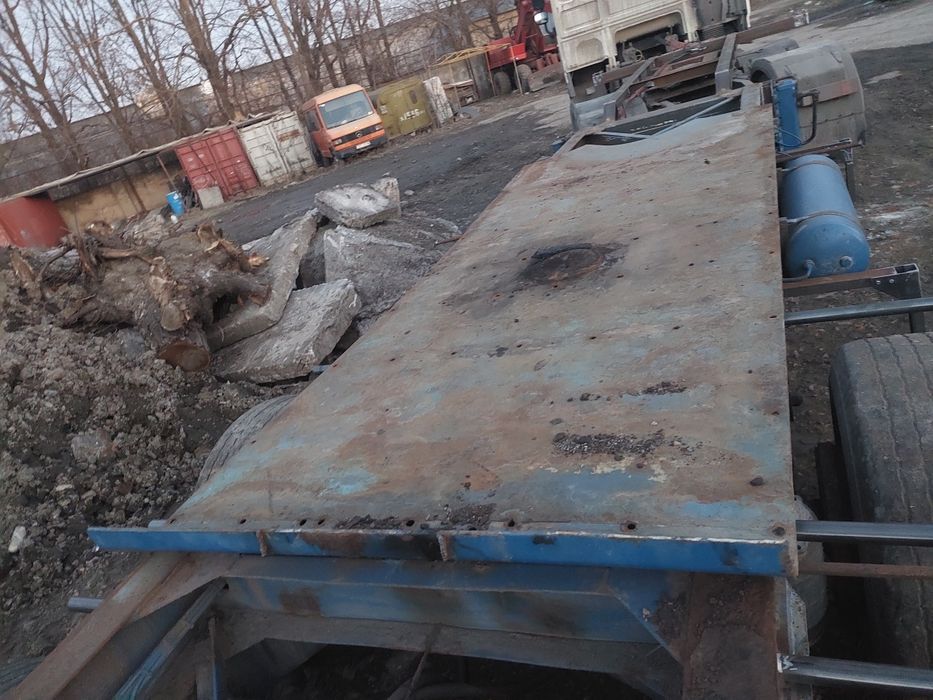 Плита на полуприцеп