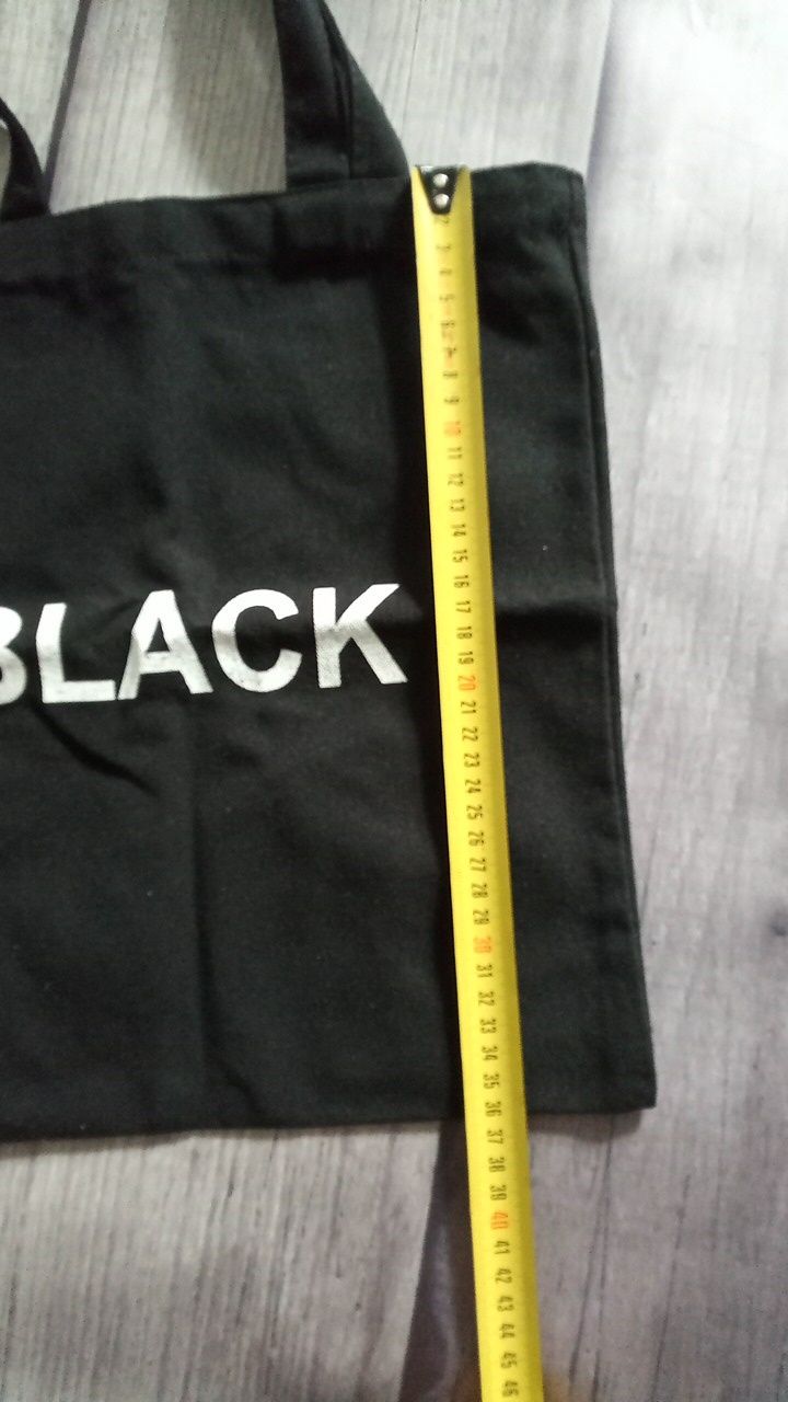 Сумка шопер черная новая BLACK