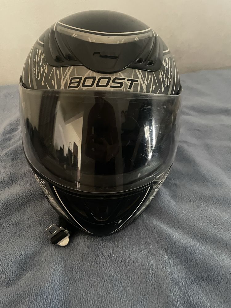Capacete de mota