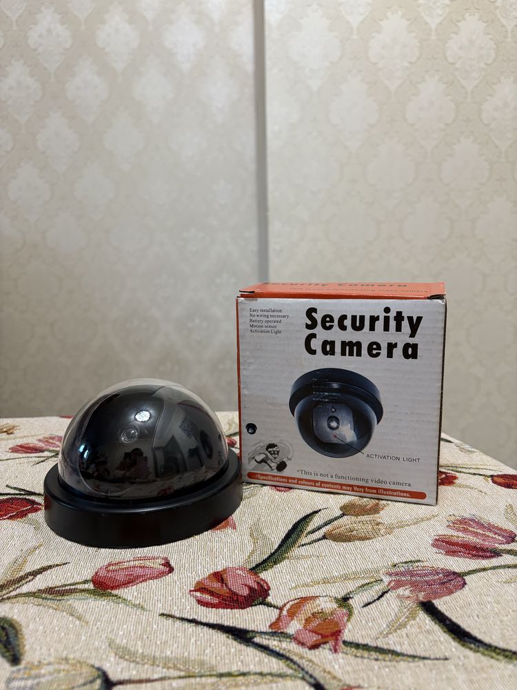 Муляж камери відеоспостереження з підсвічуванням Security Camera