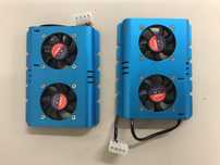 Dissipador ativo com ventoinha para disco duro HDD armazenamento