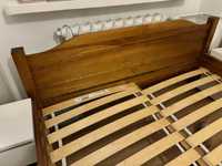 łóżko z litego drewna ikea