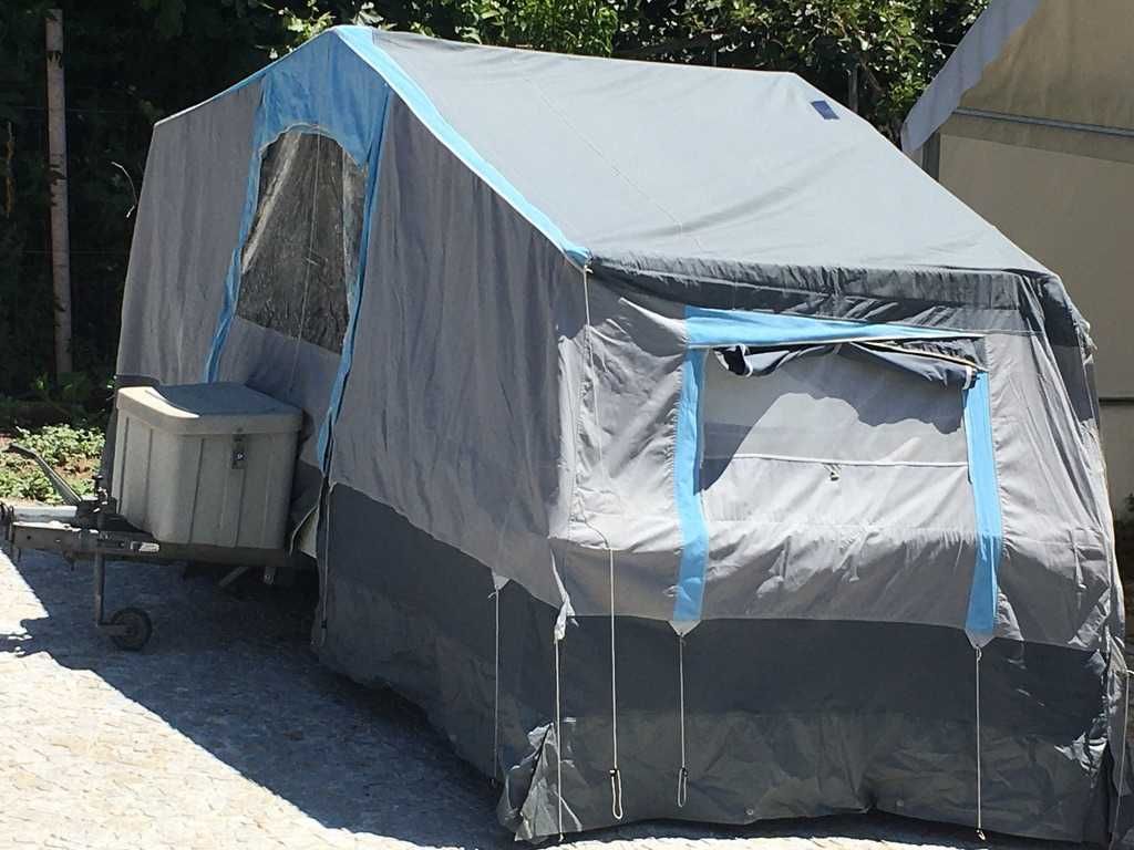 Atrelado tenda para 6-10 pessoas, marca Alpen Kreuzer