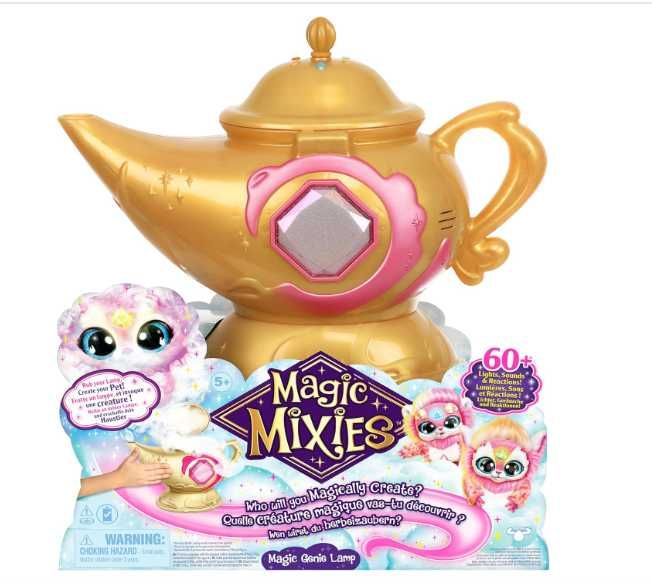 Набор Меджик Микс Лампа Джина розовая  синяя Magic Mixies  Genie Lamp