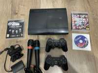 Playstation 3 super slim 500gb bogaty zestaw