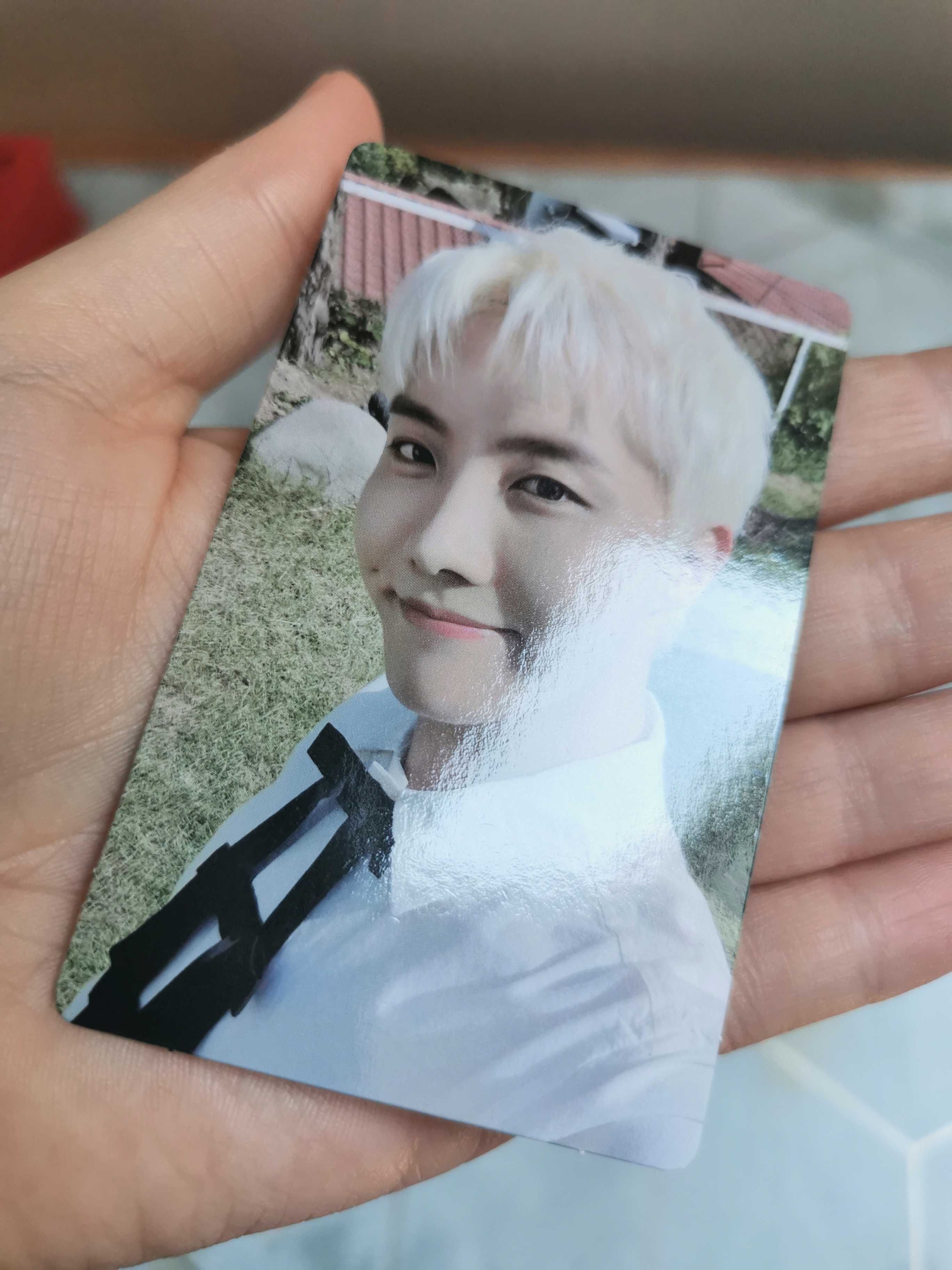 BTS j-hope memories of 2021 bluray photocard