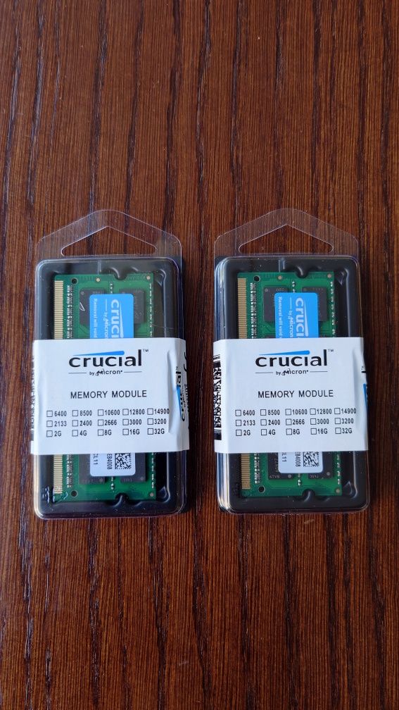 Pamięć RAM  Crucial 16GB DDR3L 1600 Mhz