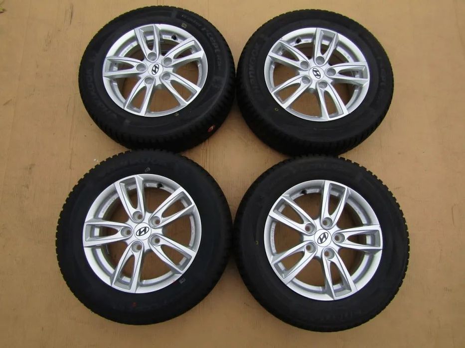 4x Felgi Koła 15 Hyundai i30 I II ix20 Kia Ceed I II Venga + czujniki TPMS