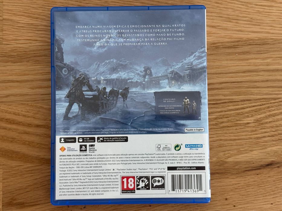 God of War Ragnarök (PS5) – Edição de Lançamento