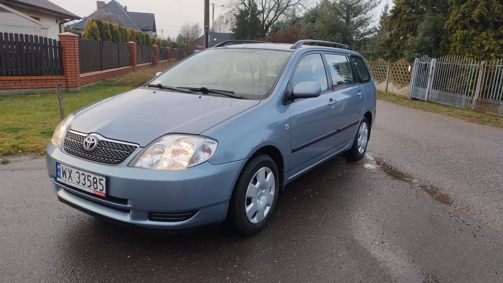 Toyota Corolla E12 1.4 2004r Stan bdb! Klimatyzacja!