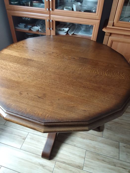 Stół dębowy z Francji