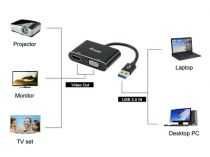 Equip USB 3.0 to HDMI/VGA Adapter