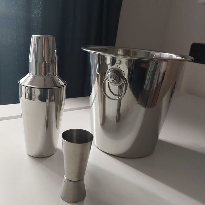 Shaker i cooler zestaw barmański