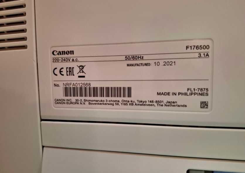 Canon i-SENSYS X 1238Pr Wi-Fi Лазерний принтер ЯК НОВИЙ Гарантія
