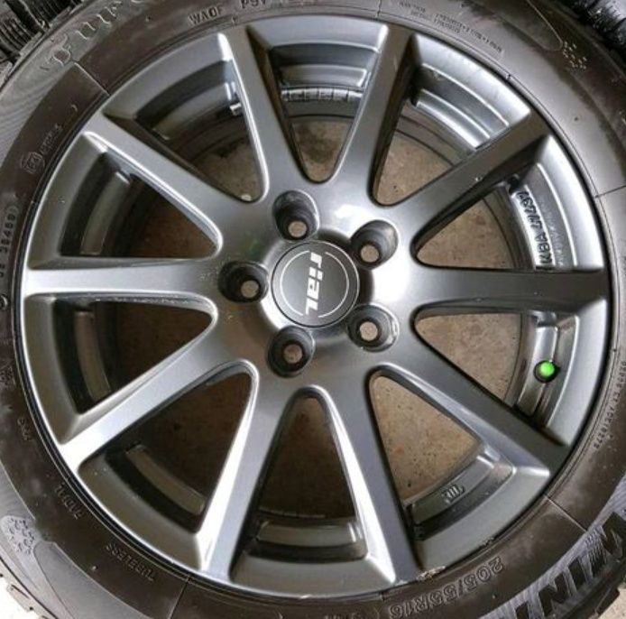 Alufelgi Rial Milano Grey 5x108 R16 Ford Volvo Toyota Citroen Peugeot