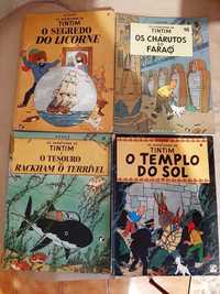 Livros TINTIM em português