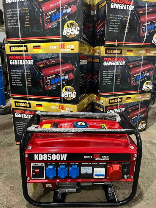 Электрогенератор Kraft Pro Германия KD8500W Электростанция Генератор