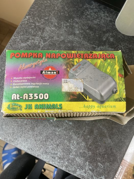 Pompka napowietrzajaca do akwarium