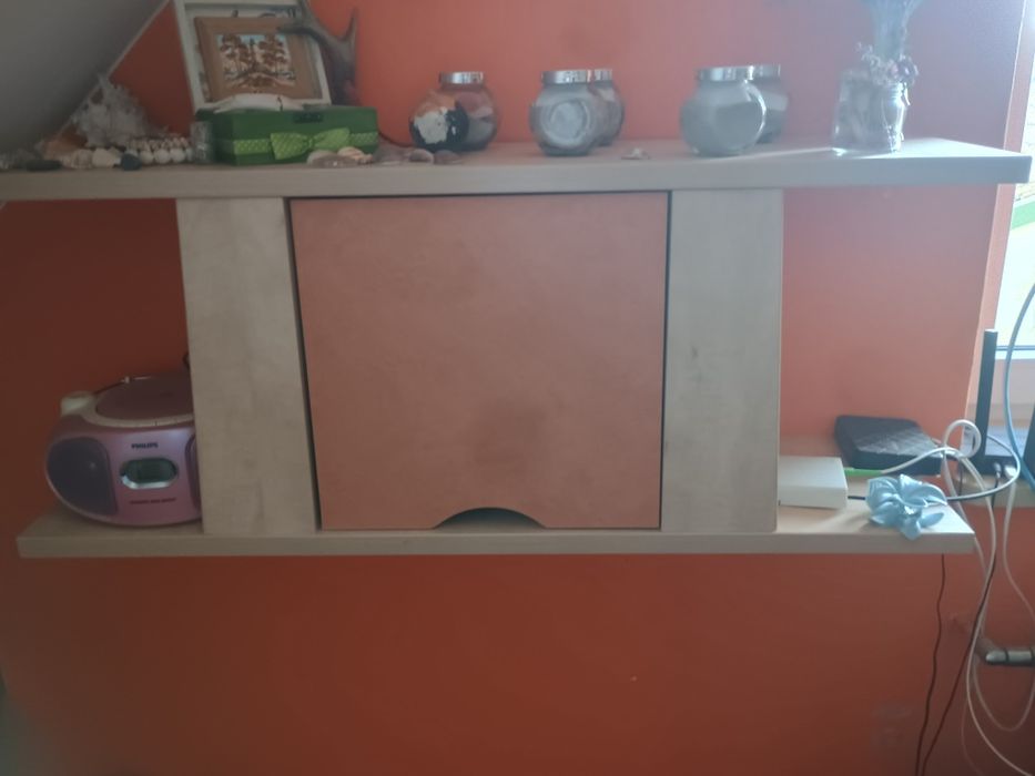 Komoda młodzieżowa łososiowa